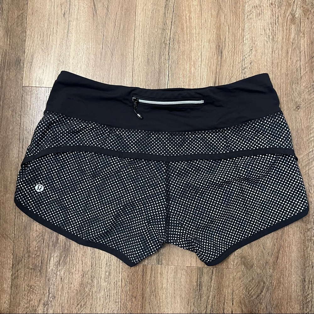 Lululemon Speed Short Ravish Reptile Silver Black